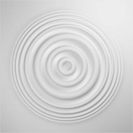 Ekena Millwork 19 5/8in. W x 19 5/8in. H Shallows EnduraWall Decor 3D Wall Panel Covers, Total 26.75 Sq. Ft., 10PK WP20X20SHWH-CASE-10